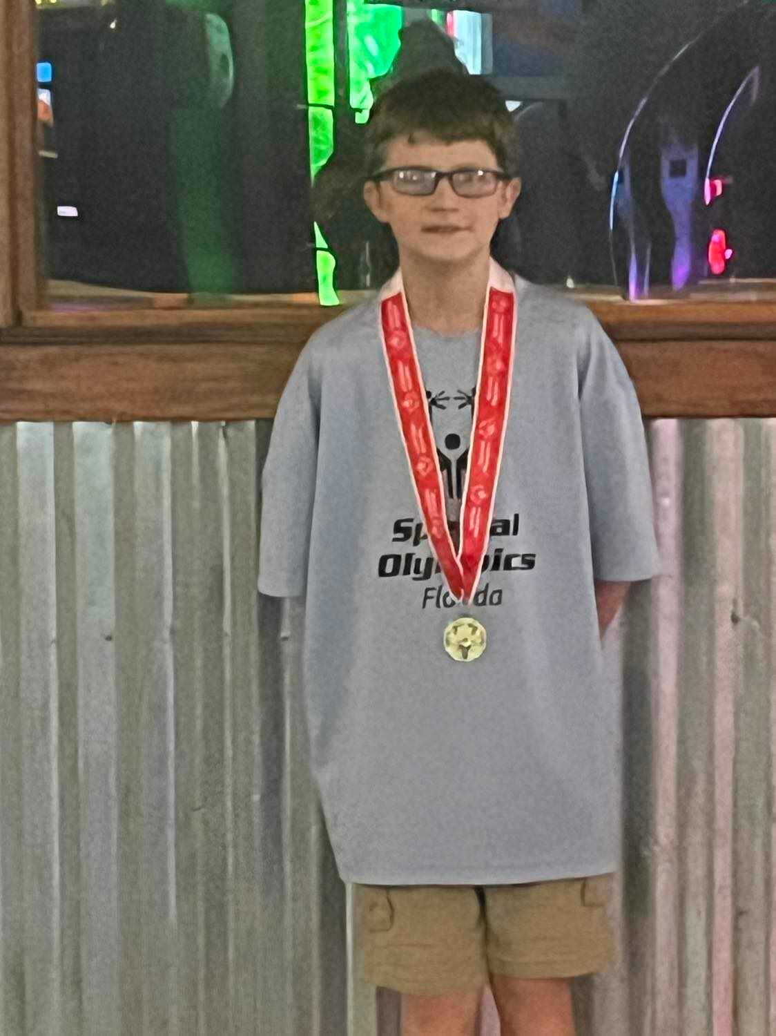 Caleb Gough is Okeechobee County's newest Special Olympics State Champion.